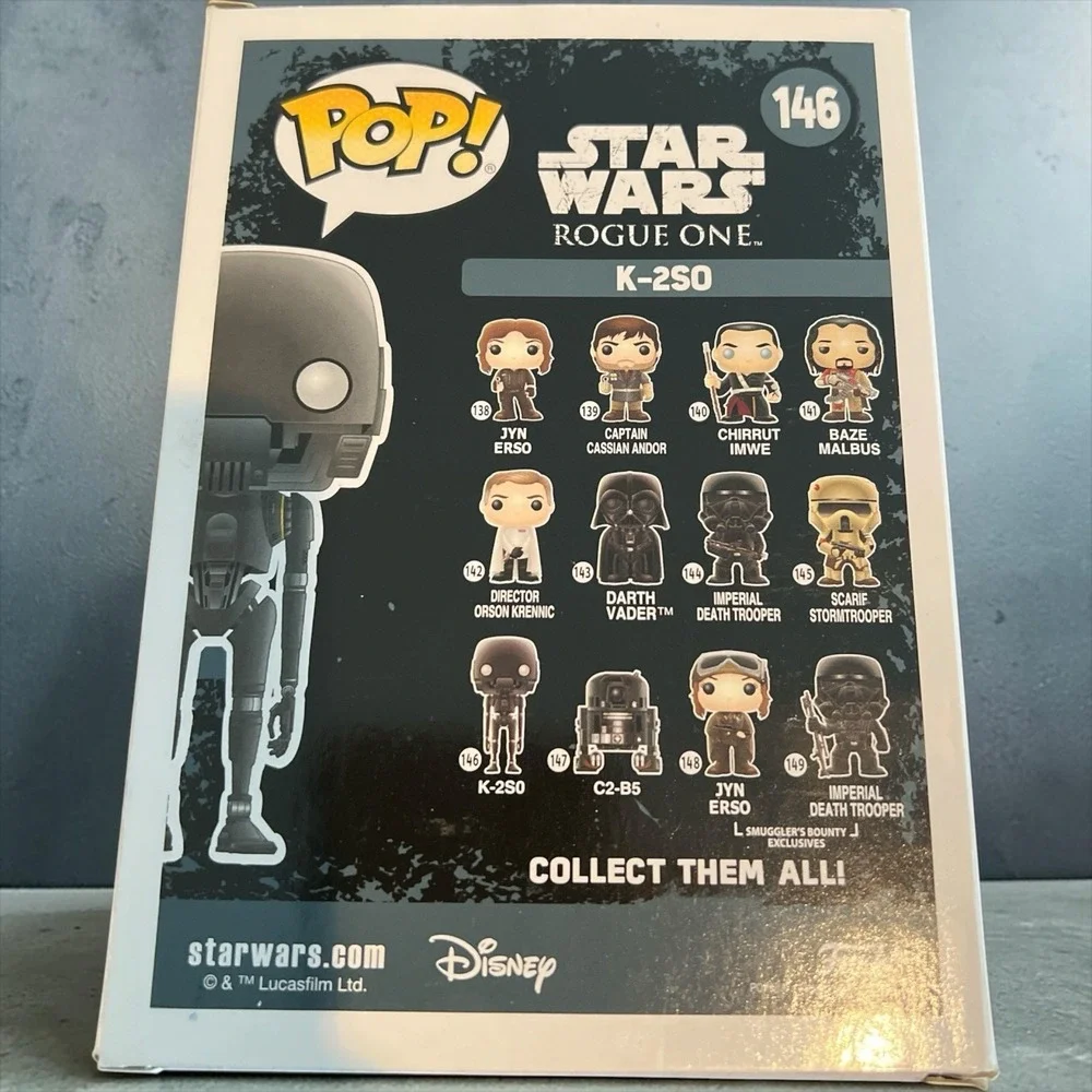 Funko‎ POP! Rogue One: A Star Wars Story K-2SO #146 Vinyl Bobble-Head